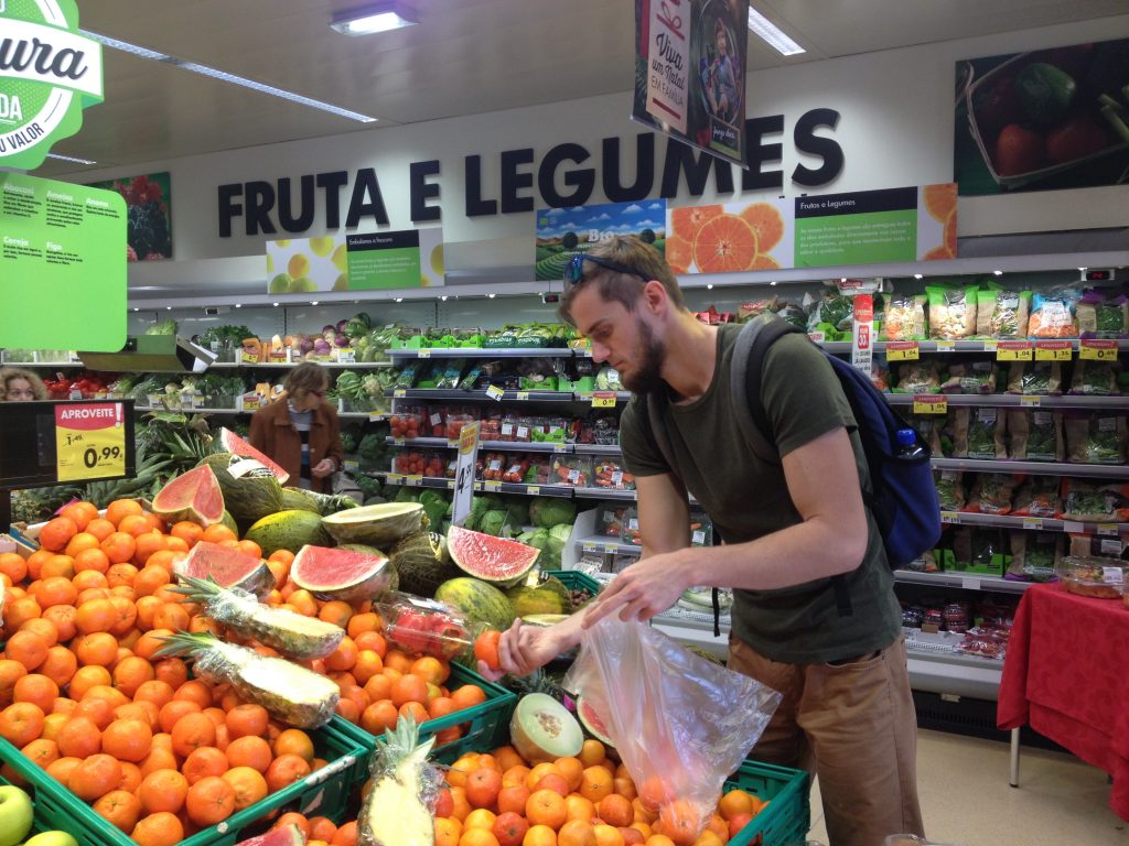 Agorafobie v supermarketu.